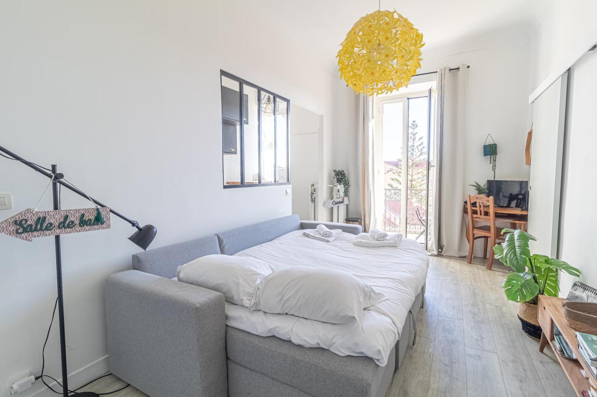 Charming Studio In The Heart Of Menton Exteriör bild
